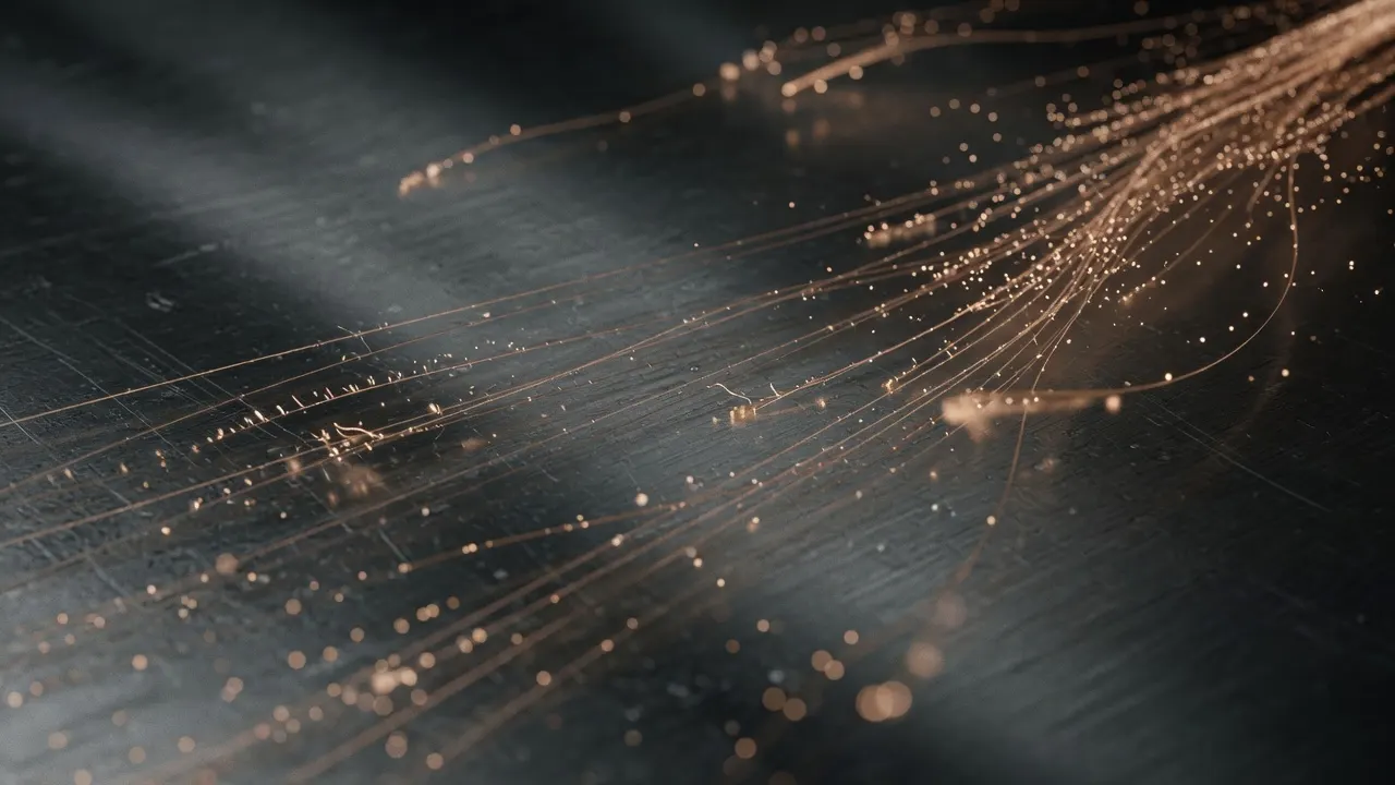 Threads of gold light converging — many bodies of research drawn into one